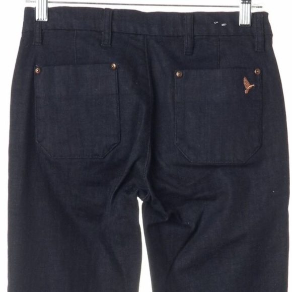 M.I.H. JEANS Blue Mid Rise Flare Jeans - Picture 3 of 5